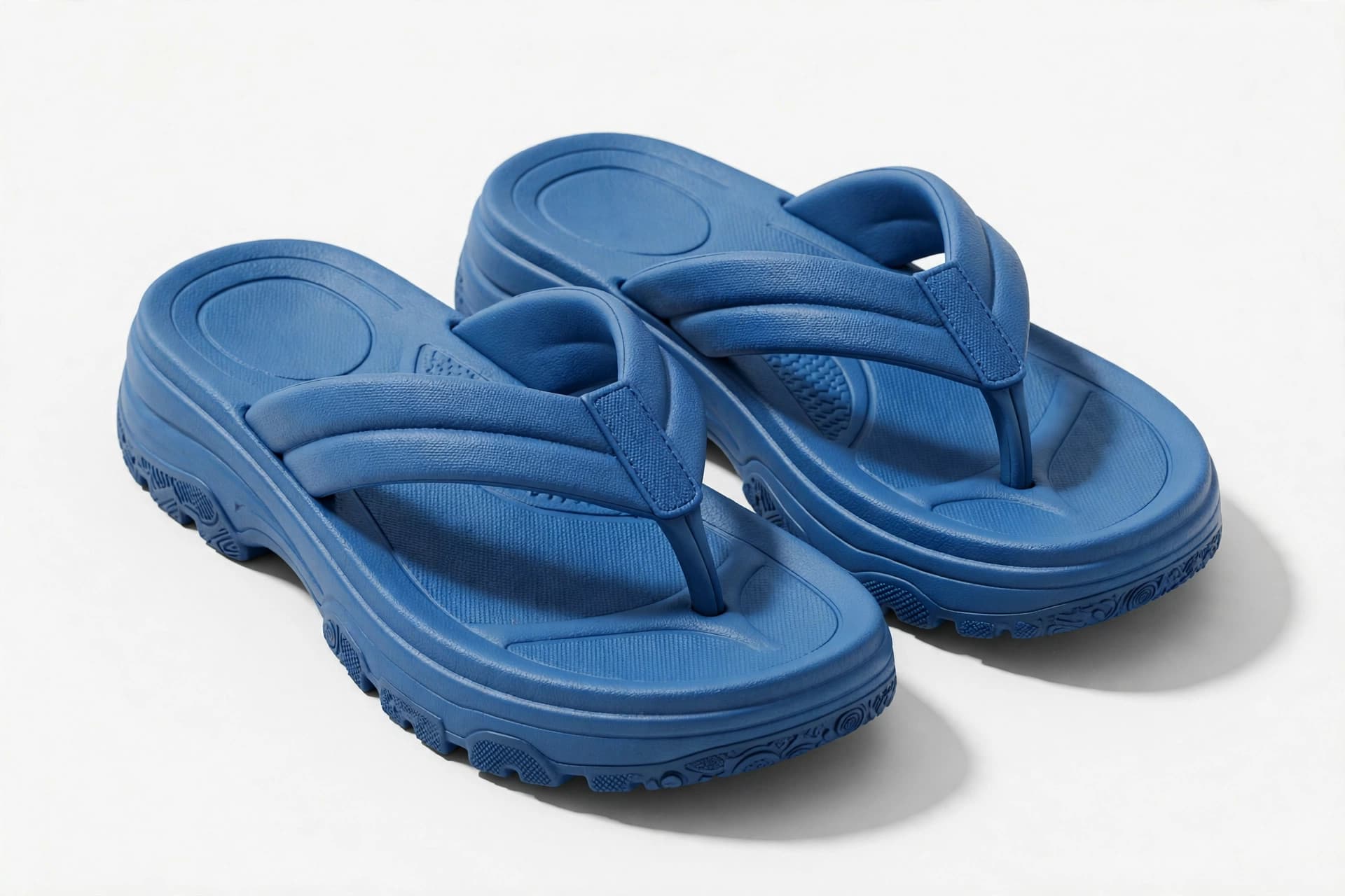 Sandal Flip Flop Biru